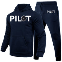 Thumbnail for Pilot & Jet Engine Designed Hoodies & Sweatpants Set