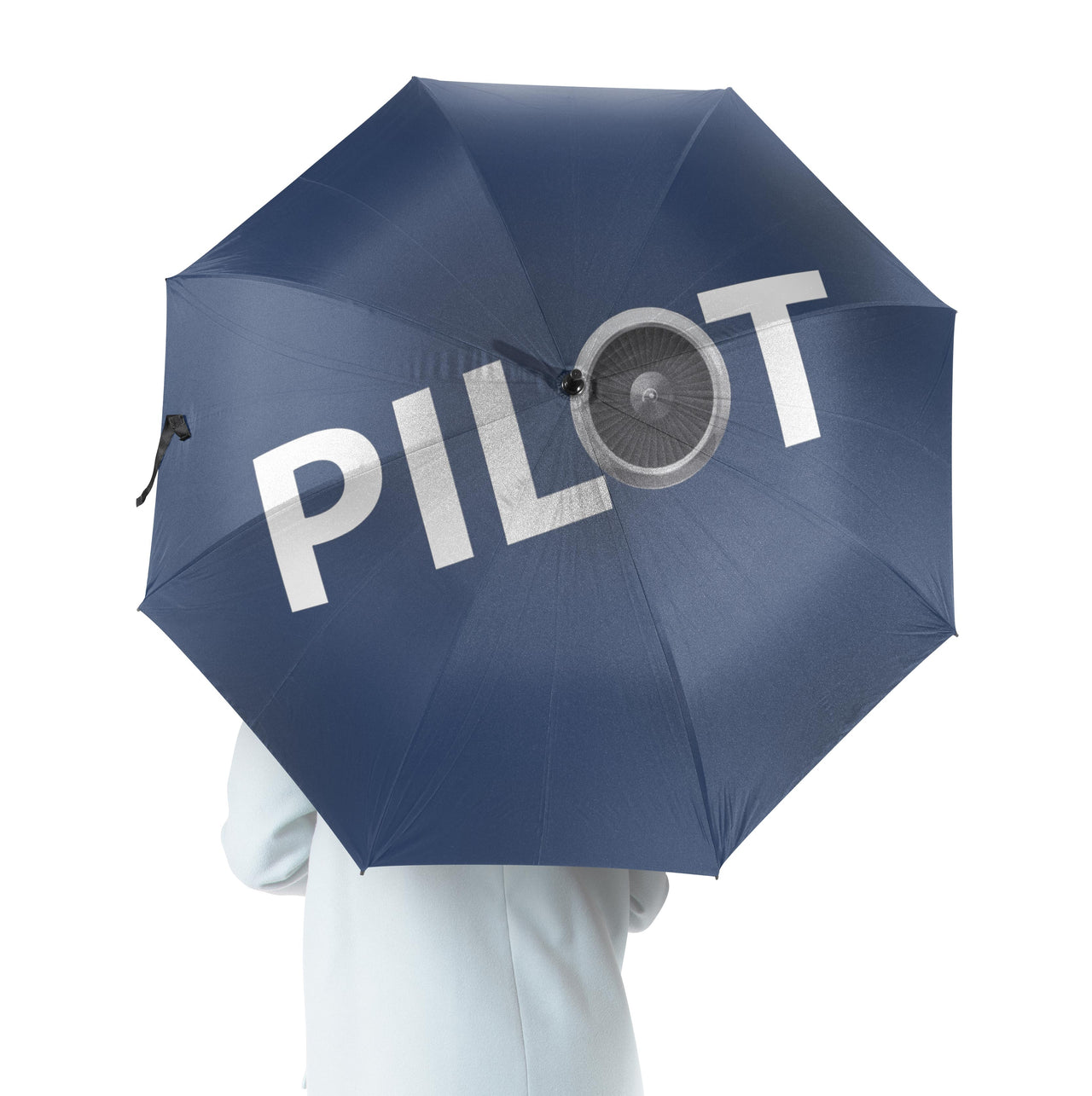 Pilot & Jet Engine Designed Umbrella