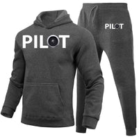 Thumbnail for Pilot & Jet Engine Designed Hoodies & Sweatpants Set