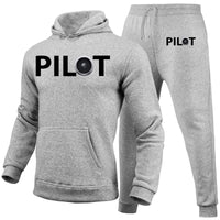 Thumbnail for Pilot & Jet Engine Designed Hoodies & Sweatpants Set