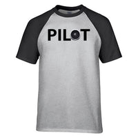 Thumbnail for Pilot & Jet Engine Designed Raglan T-Shirts