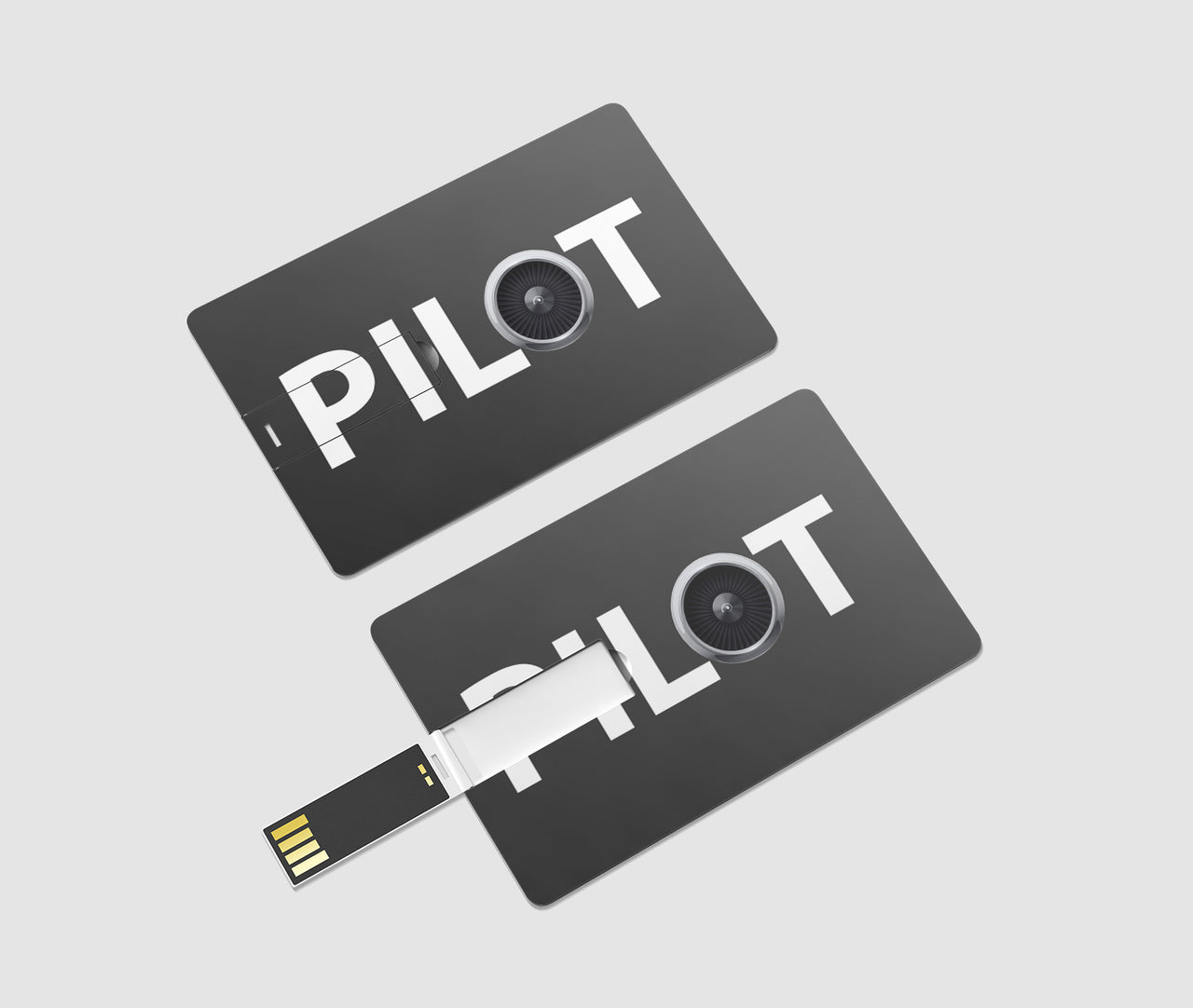 Pilot & Jet Engine Designed USB Cards