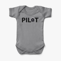 Thumbnail for Pilot & Jet Engine Designed Baby Bodysuits