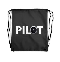 Thumbnail for Pilot & Jet Engine Designed Drawstring Bags