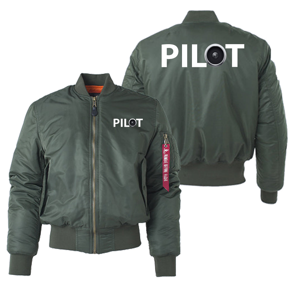 Pilot & Jet Engine Designed "Women" Bomber Jackets