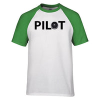 Thumbnail for Pilot & Jet Engine Designed Raglan T-Shirts