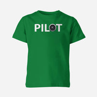 Thumbnail for Pilot & Jet Engine Designed Children T-Shirts