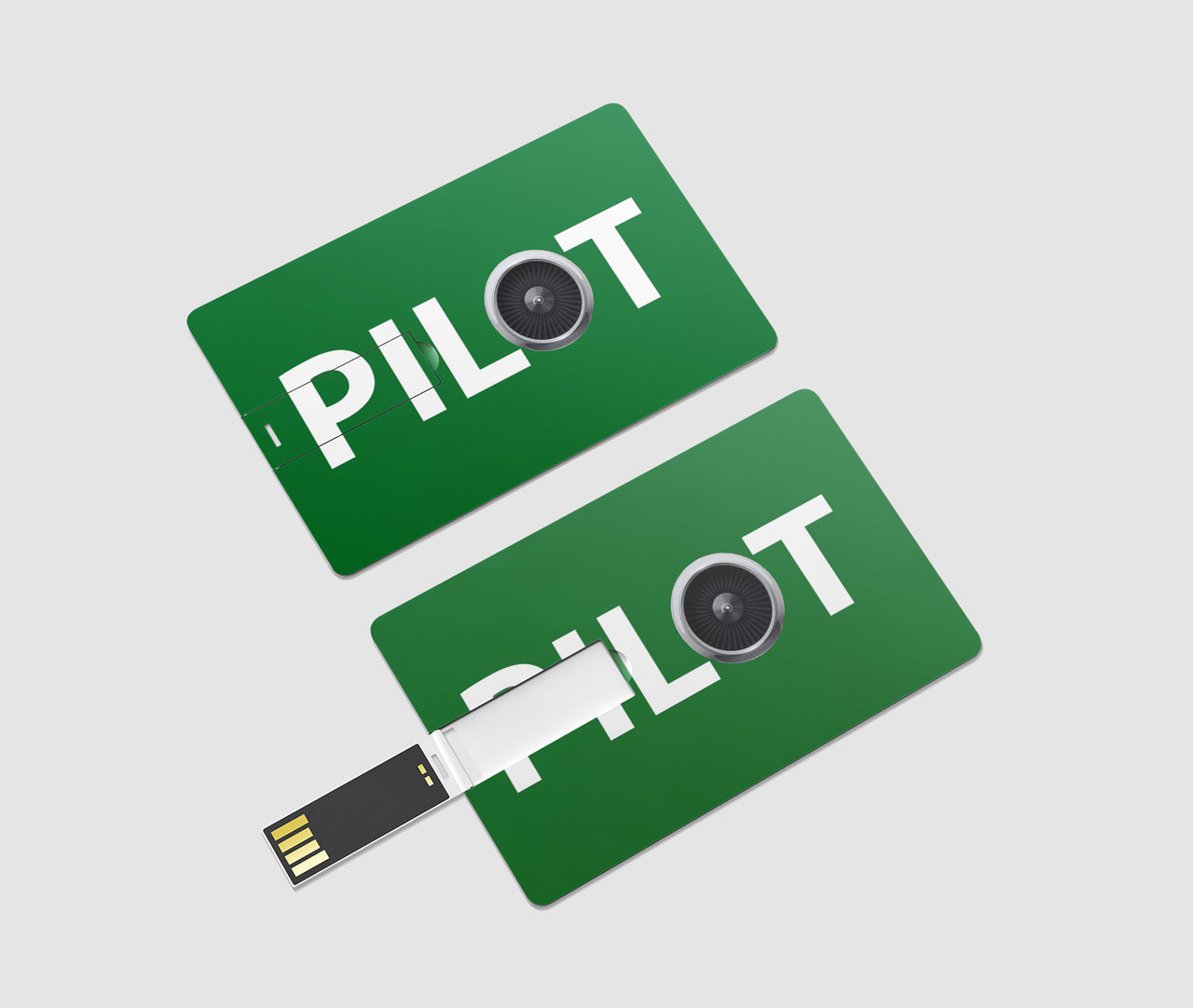 Pilot & Jet Engine Designed USB Cards
