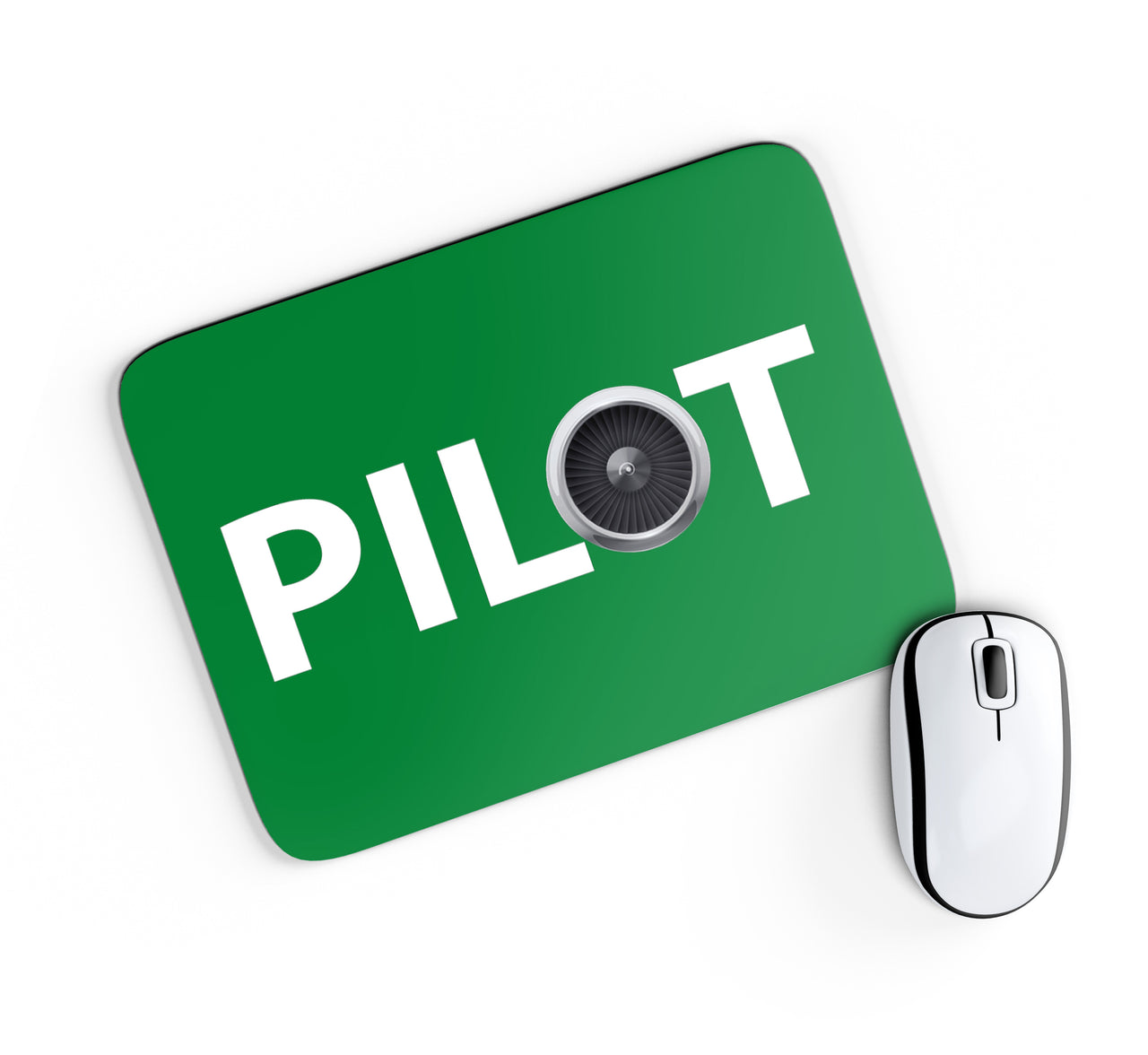 Pilot & Jet Engine Designed Mouse Pads