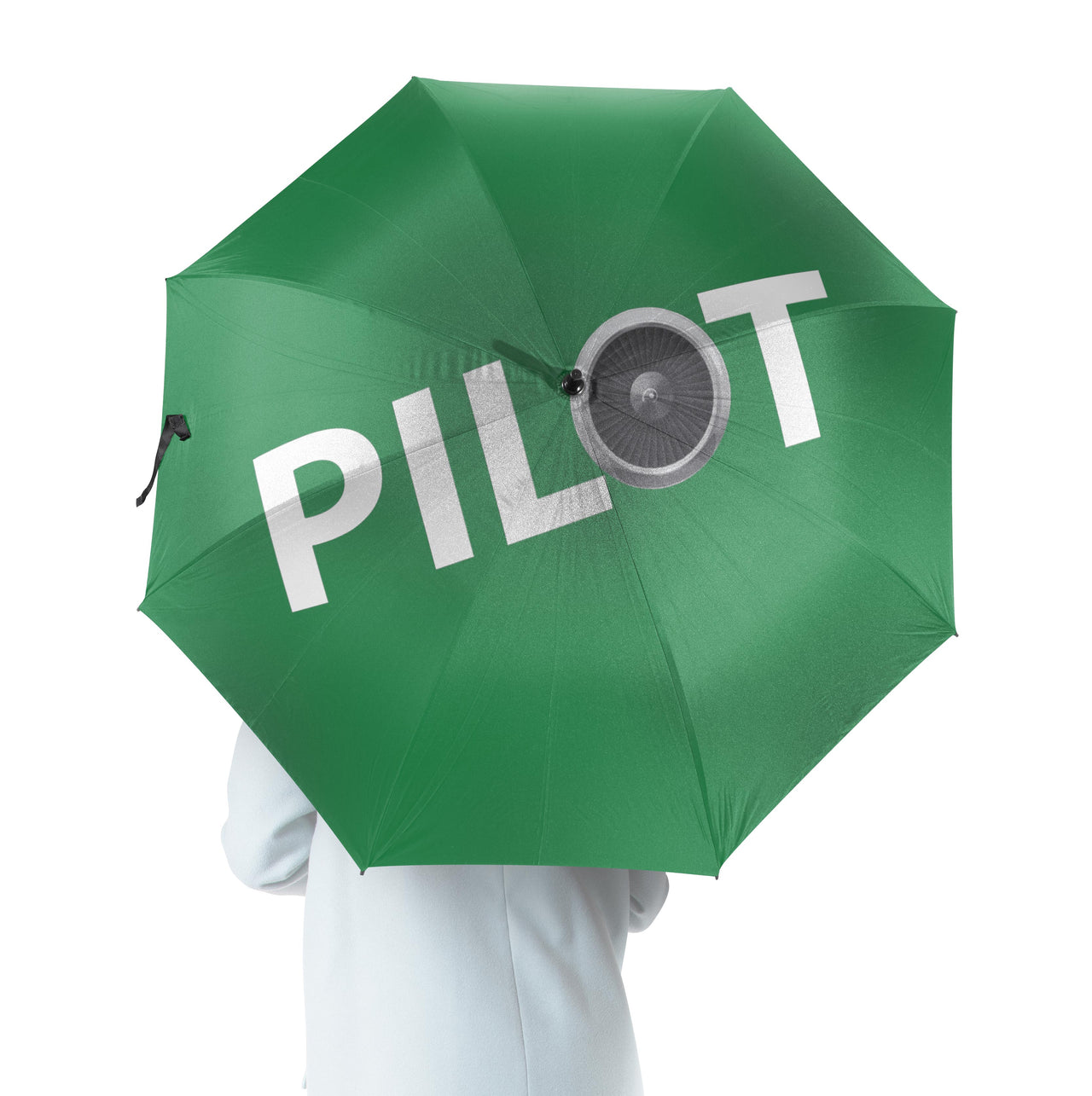Pilot & Jet Engine Designed Umbrella