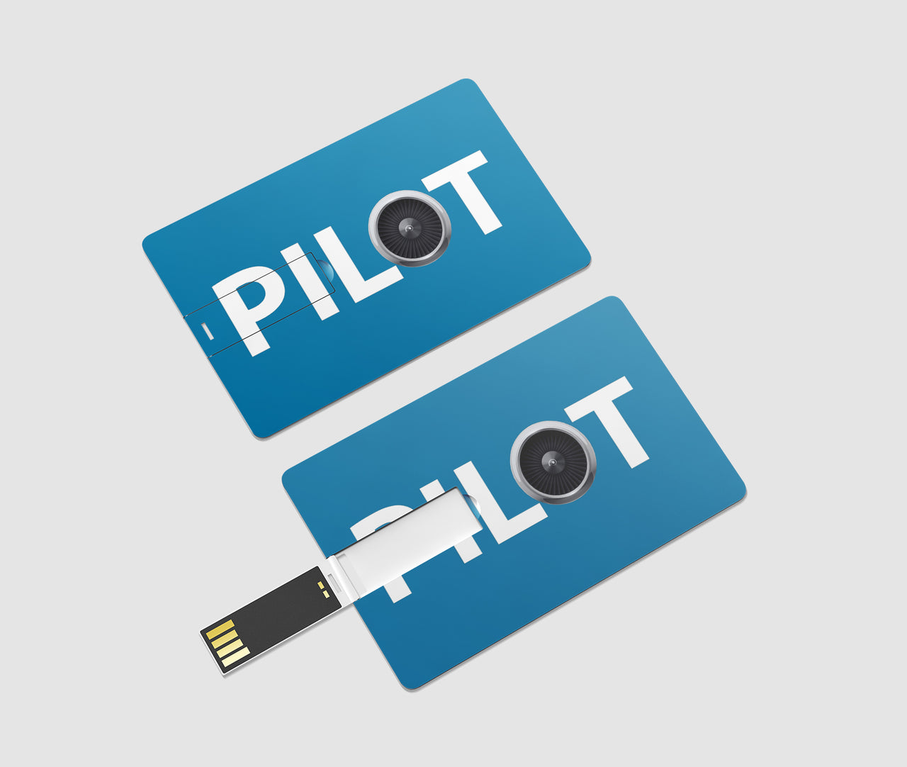 Pilot & Jet Engine Designed USB Cards