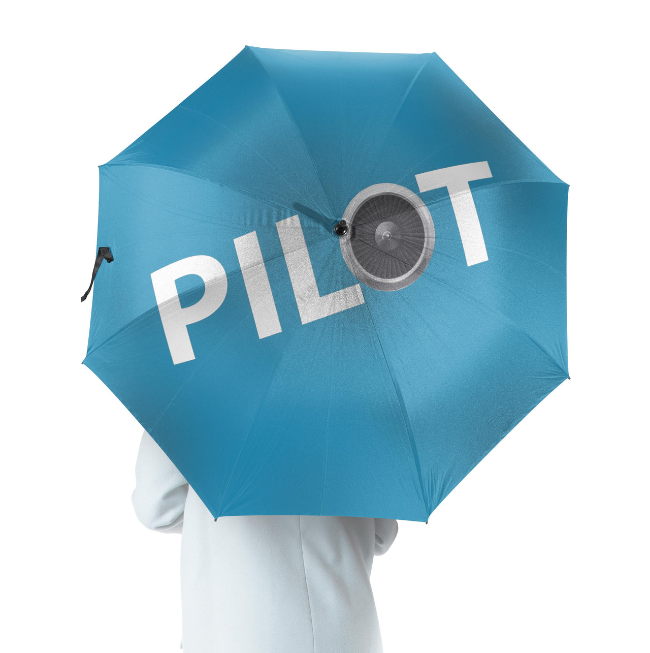 Pilot & Jet Engine Designed Umbrella
