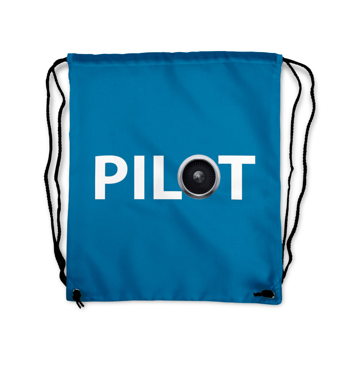 Pilot & Jet Engine Designed Drawstring Bags