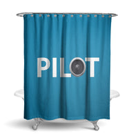 Thumbnail for Pilot & Jet Engine Designed Shower Curtains