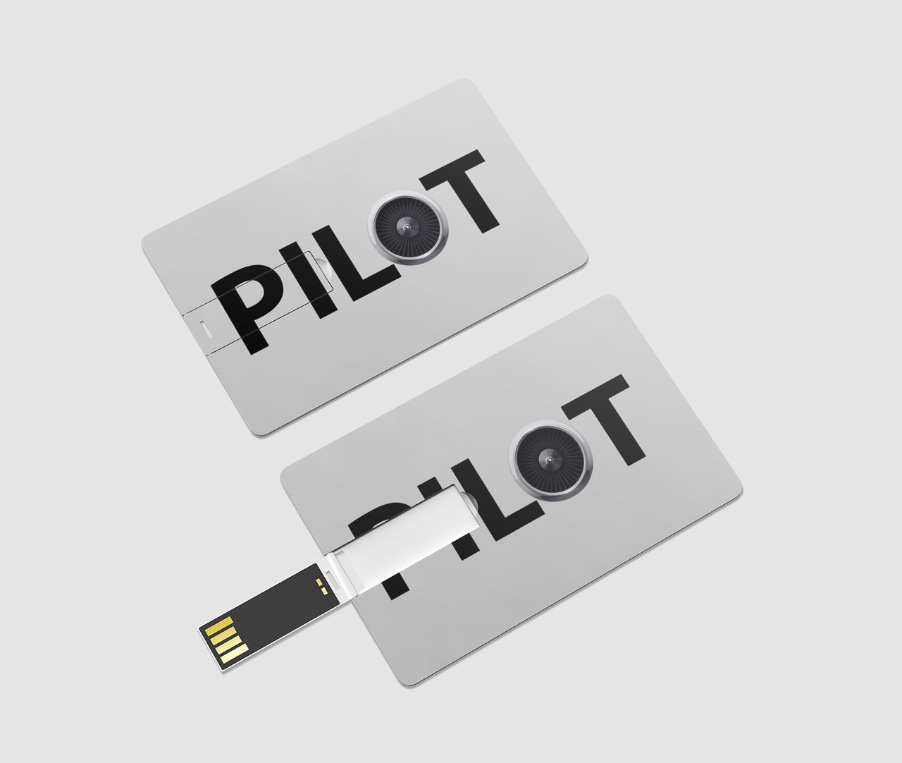 Pilot & Jet Engine Designed USB Cards