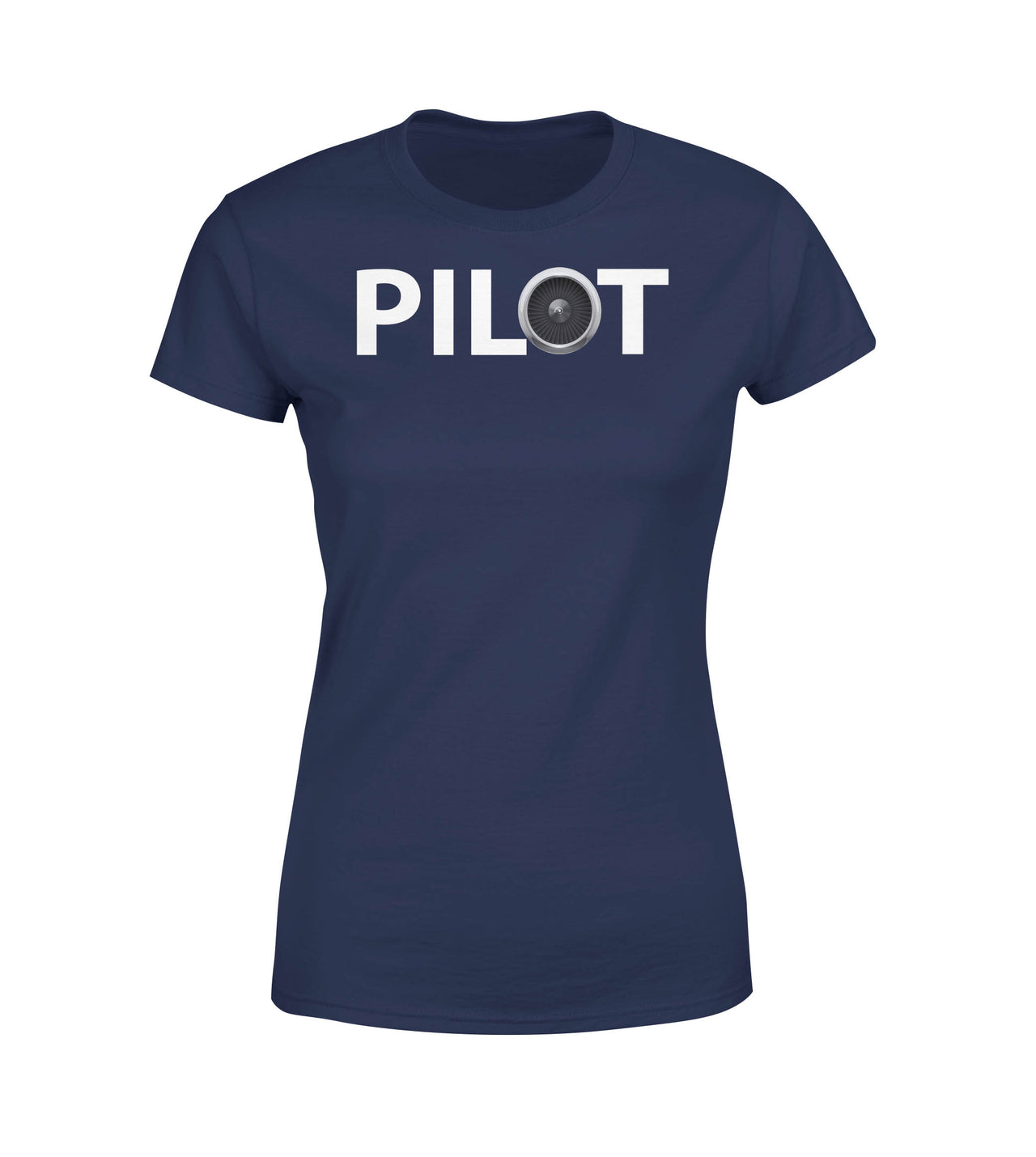 Pilot & Jet Engine Designed Women T-Shirts