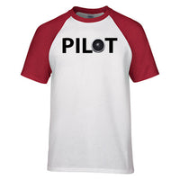 Thumbnail for Pilot & Jet Engine Designed Raglan T-Shirts