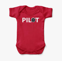 Thumbnail for Pilot & Jet Engine Designed Baby Bodysuits