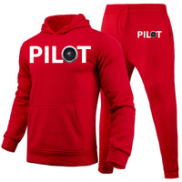 Thumbnail for Pilot & Jet Engine Designed Hoodies & Sweatpants Set