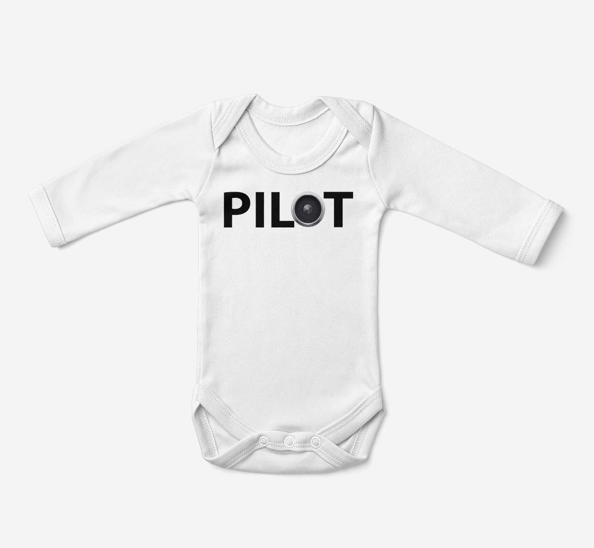 Pilot & Jet Engine Designed Baby Bodysuits