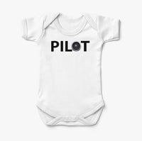 Thumbnail for Pilot & Jet Engine Designed Baby Bodysuits