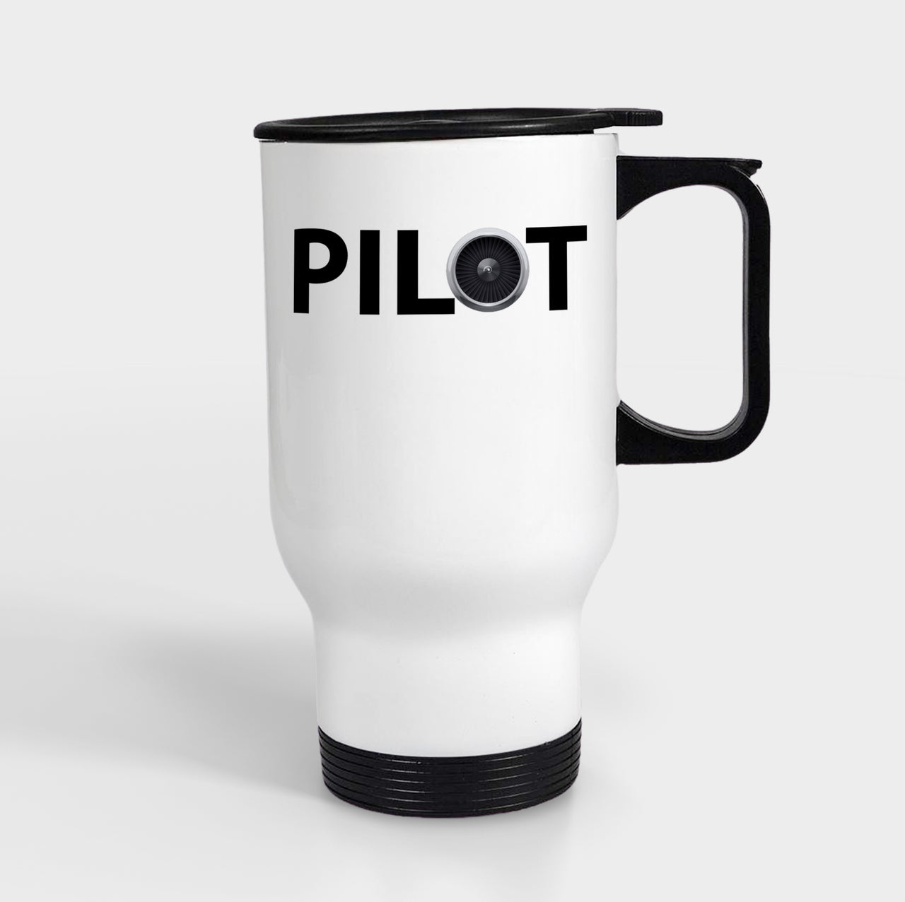 Pilot & Jet Engine Designed Travel Mugs (With Holder)