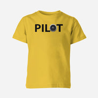 Thumbnail for Pilot & Jet Engine Designed Children T-Shirts
