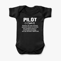 Thumbnail for Pilot [Noun] Designed Baby Bodysuits