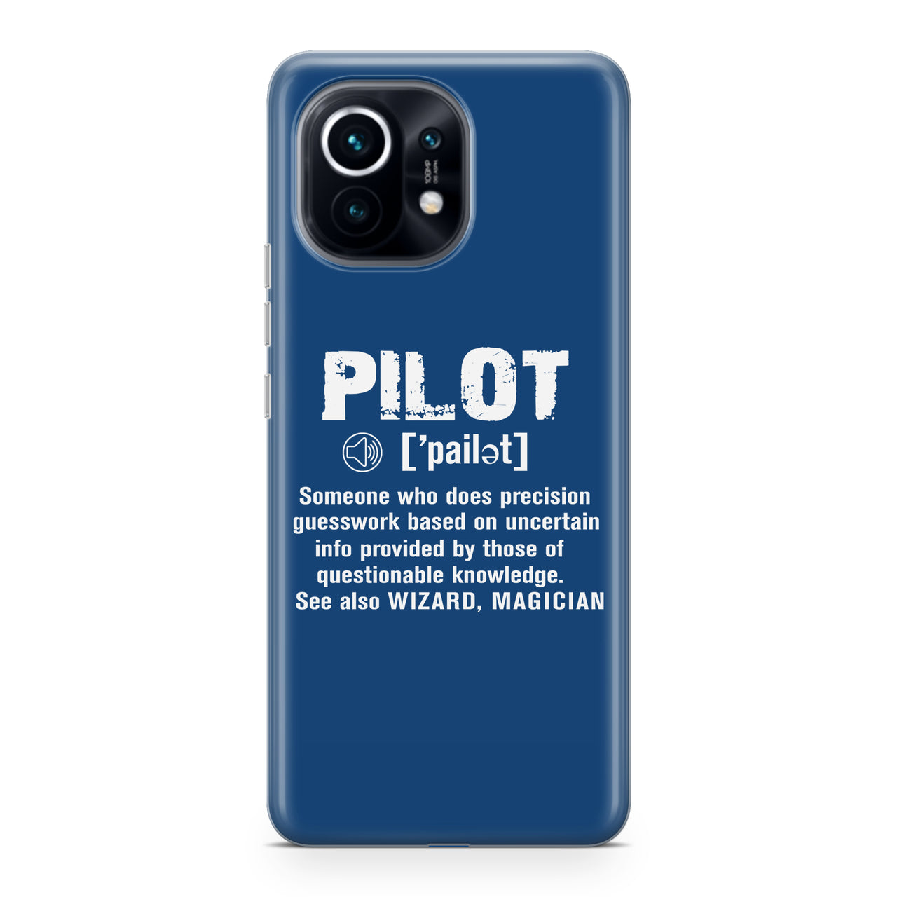 Pilot [Noun] Designed Xiaomi Cases