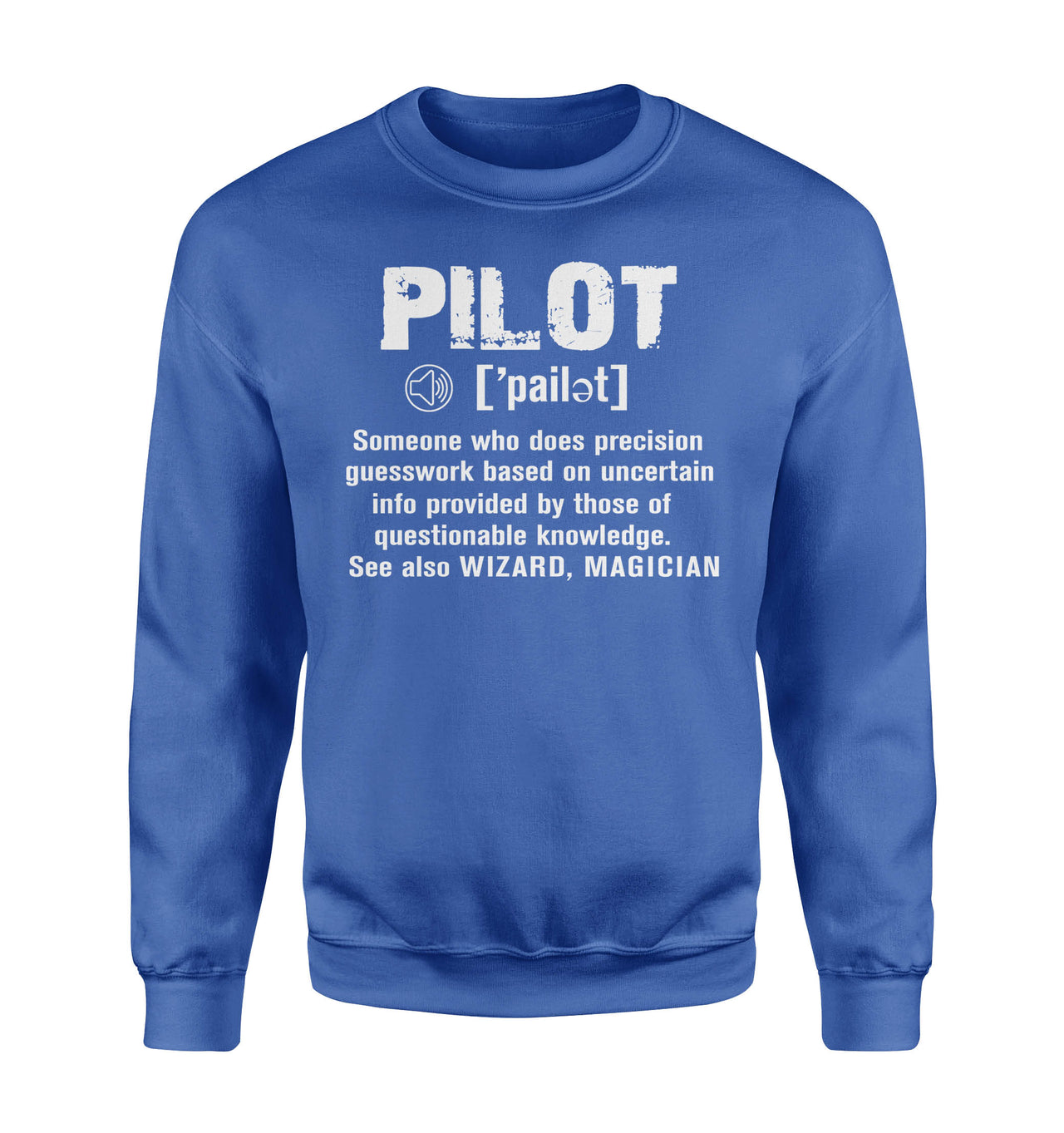 Pilot [Noun] Designed Sweatshirts