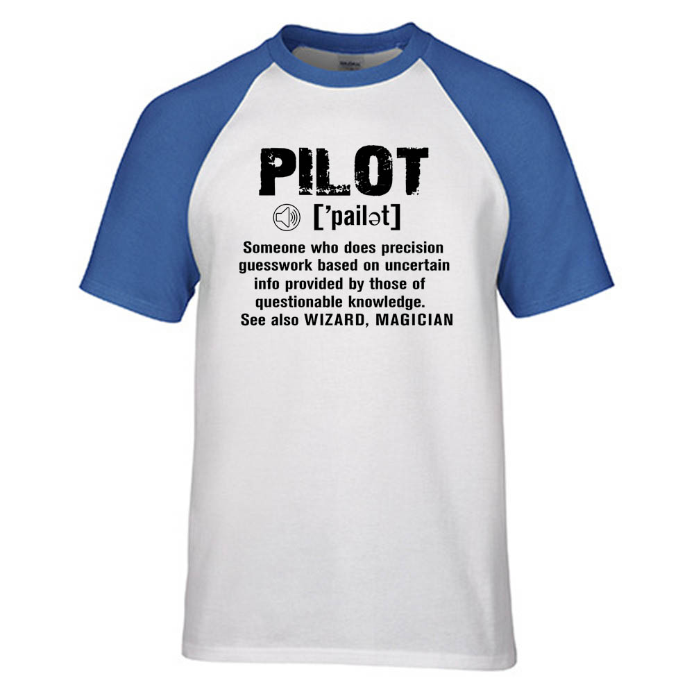 Pilot [Noun] Designed Raglan T-Shirts