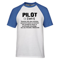 Thumbnail for Pilot [Noun] Designed Raglan T-Shirts