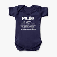 Thumbnail for Pilot [Noun] Designed Baby Bodysuits