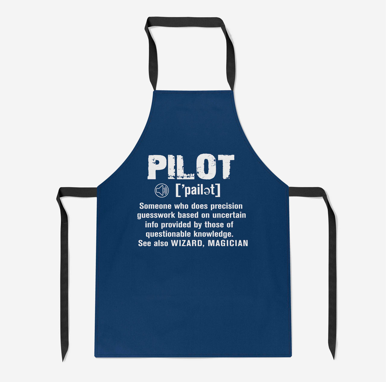 Pilot [Noun] Designed Kitchen Aprons
