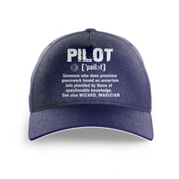 Thumbnail for Pilot [Noun] Printed Hats