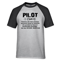 Thumbnail for Pilot [Noun] Designed Raglan T-Shirts
