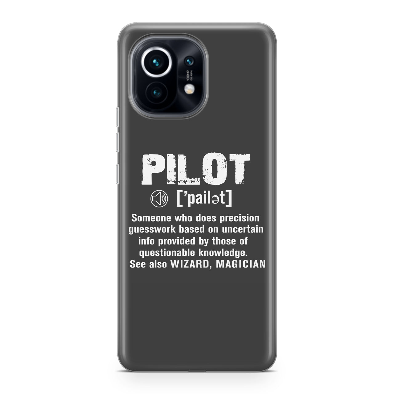 Pilot [Noun] Designed Xiaomi Cases