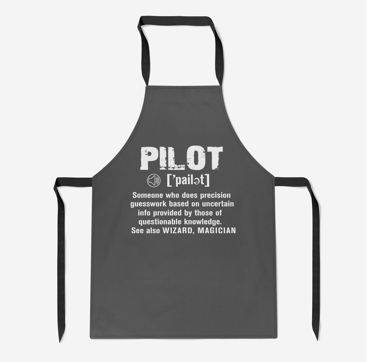 Pilot [Noun] Designed Kitchen Aprons