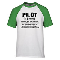 Thumbnail for Pilot [Noun] Designed Raglan T-Shirts