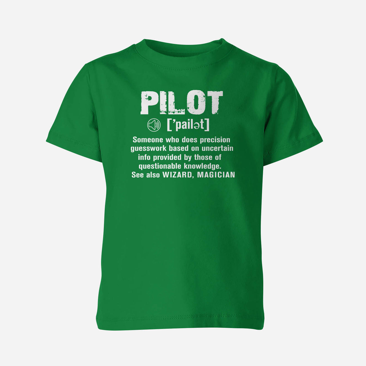 Pilot [Noun] Designed Children T-Shirts