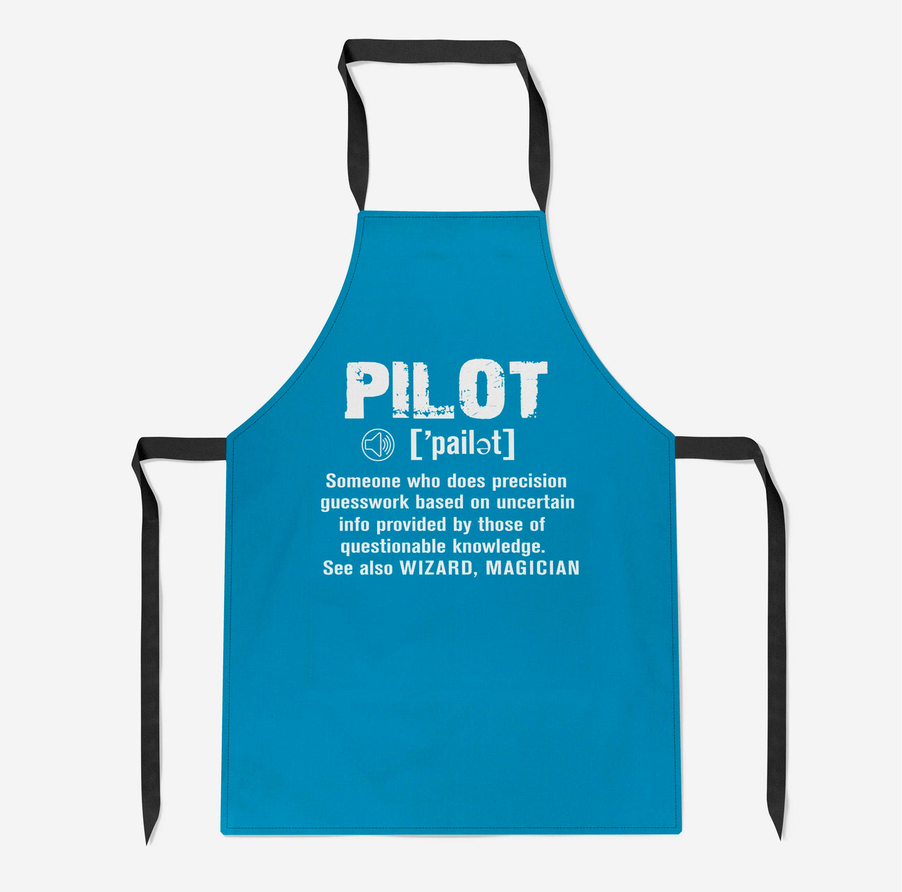 Pilot [Noun] Designed Kitchen Aprons