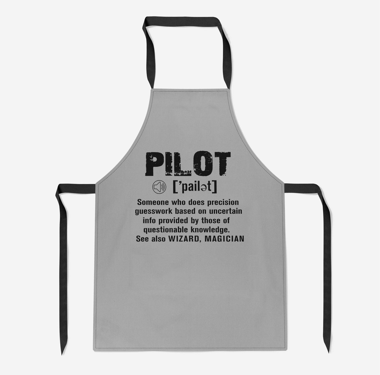 Pilot [Noun] Designed Kitchen Aprons