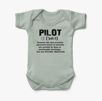Thumbnail for Pilot [Noun] Designed Baby Bodysuits