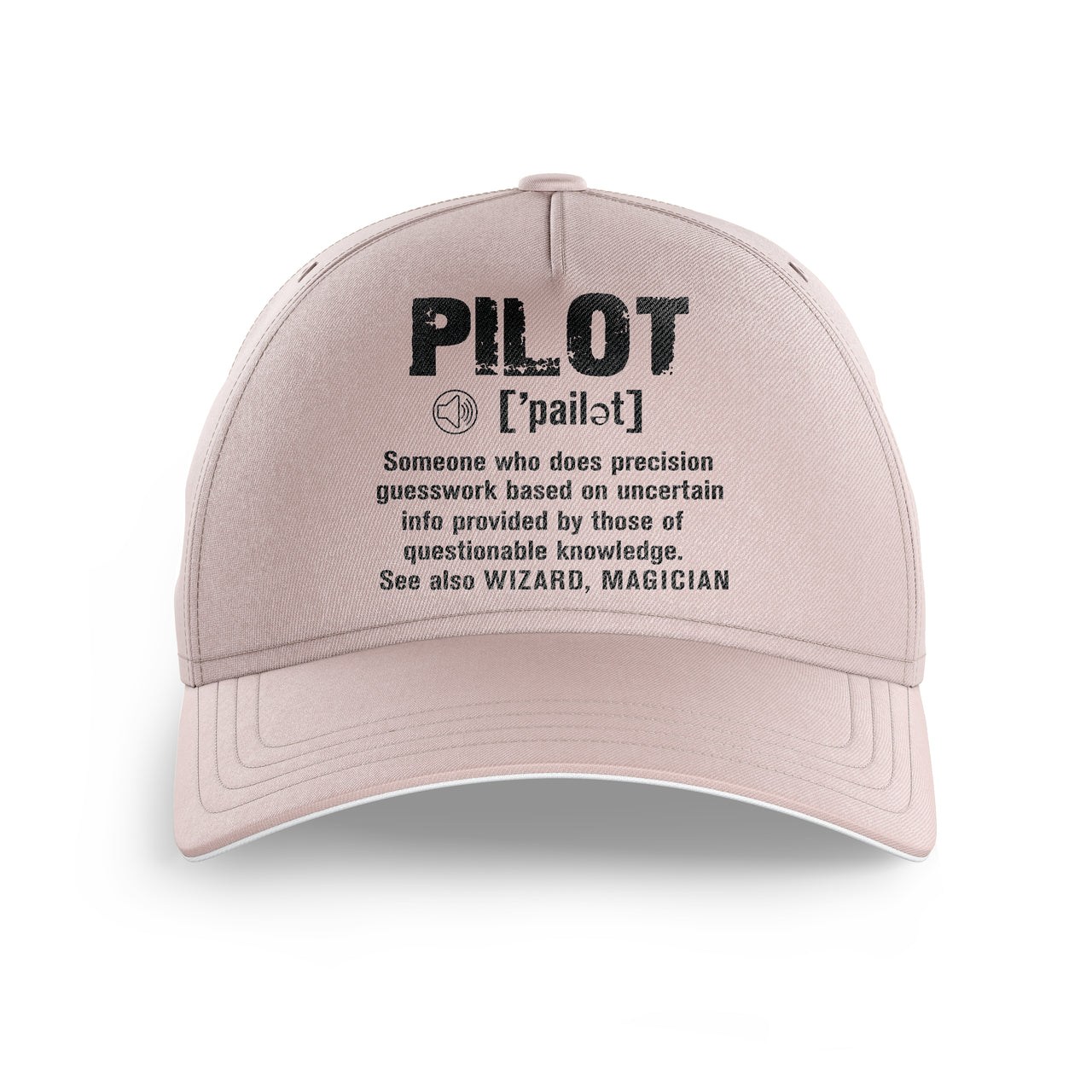Pilot [Noun] Printed Hats