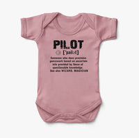 Thumbnail for Pilot [Noun] Designed Baby Bodysuits