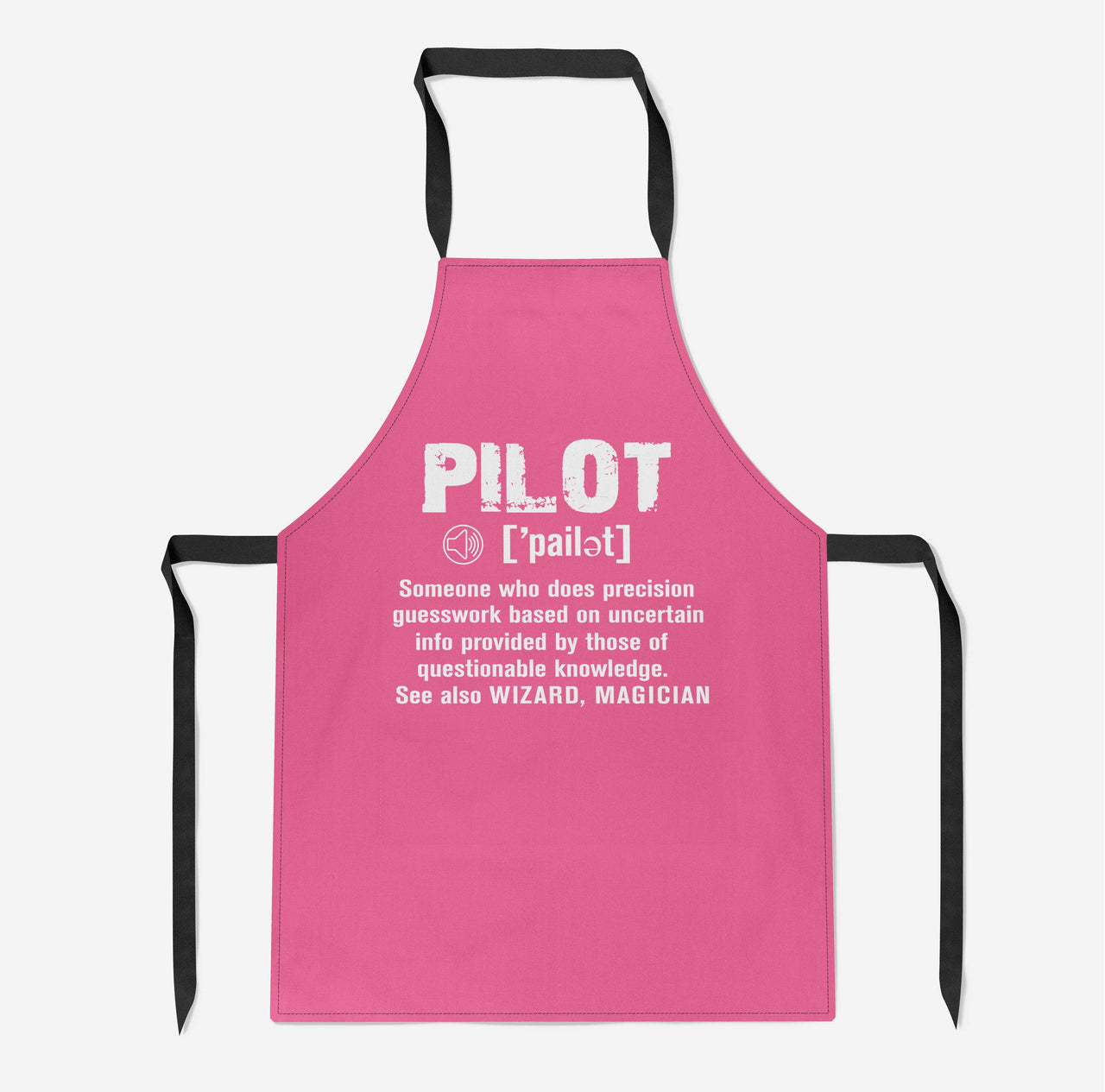 Pilot [Noun] Designed Kitchen Aprons