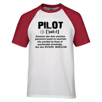 Thumbnail for Pilot [Noun] Designed Raglan T-Shirts