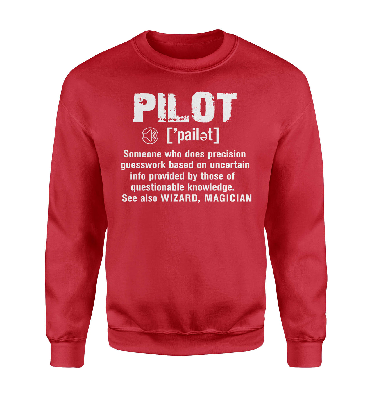 Pilot [Noun] Designed Sweatshirts