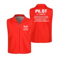 Thumbnail for Pilot [Noun] Designed Thin Style Vests