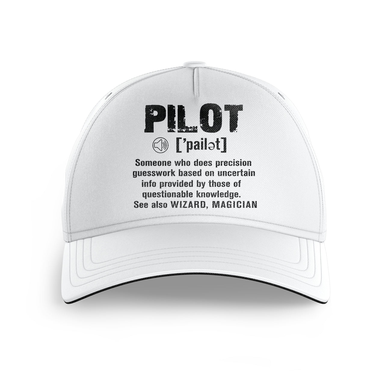 Pilot [Noun] Printed Hats